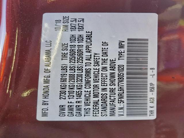 Honda Odyssey Exl Image 2