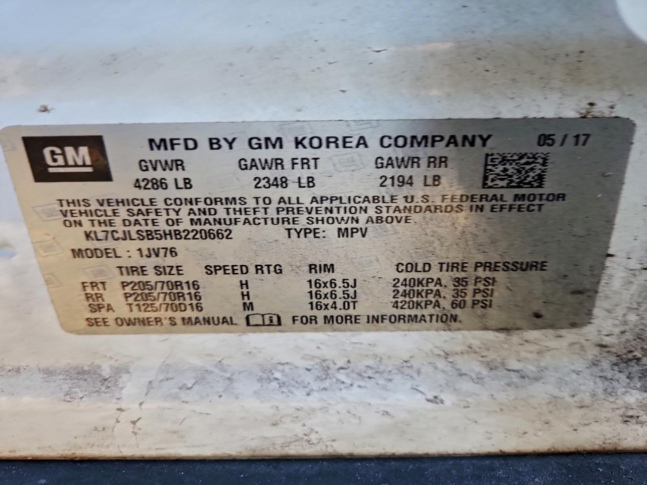 Chevrolet Trax 1lt Image 10