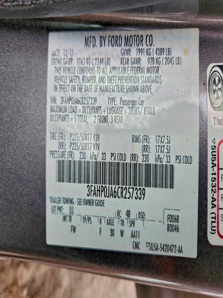 Ford Fusion Sel Image 5