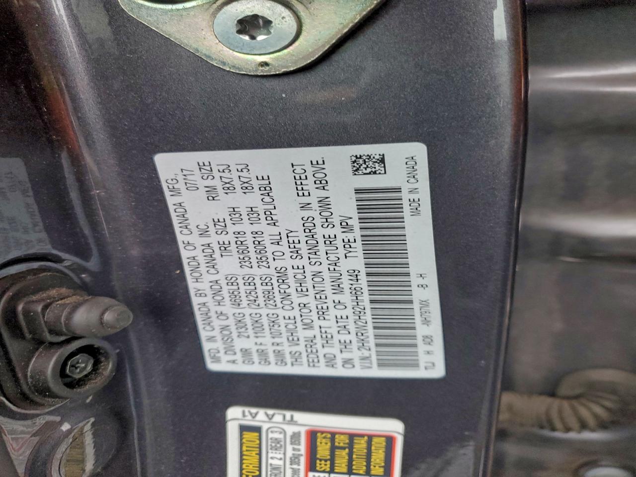 Honda Crv Touring Image 13