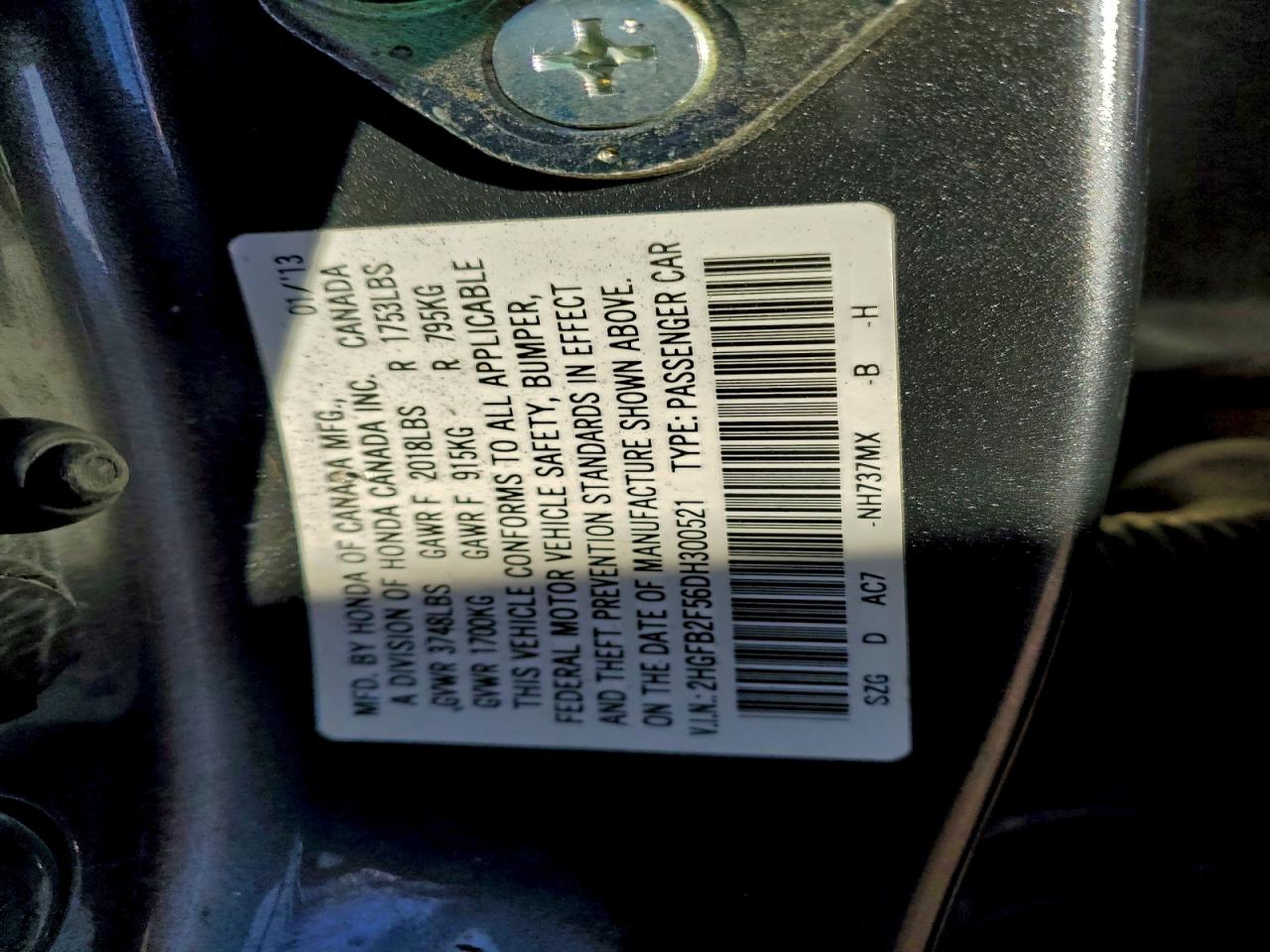 Honda Civic Lx Image 8