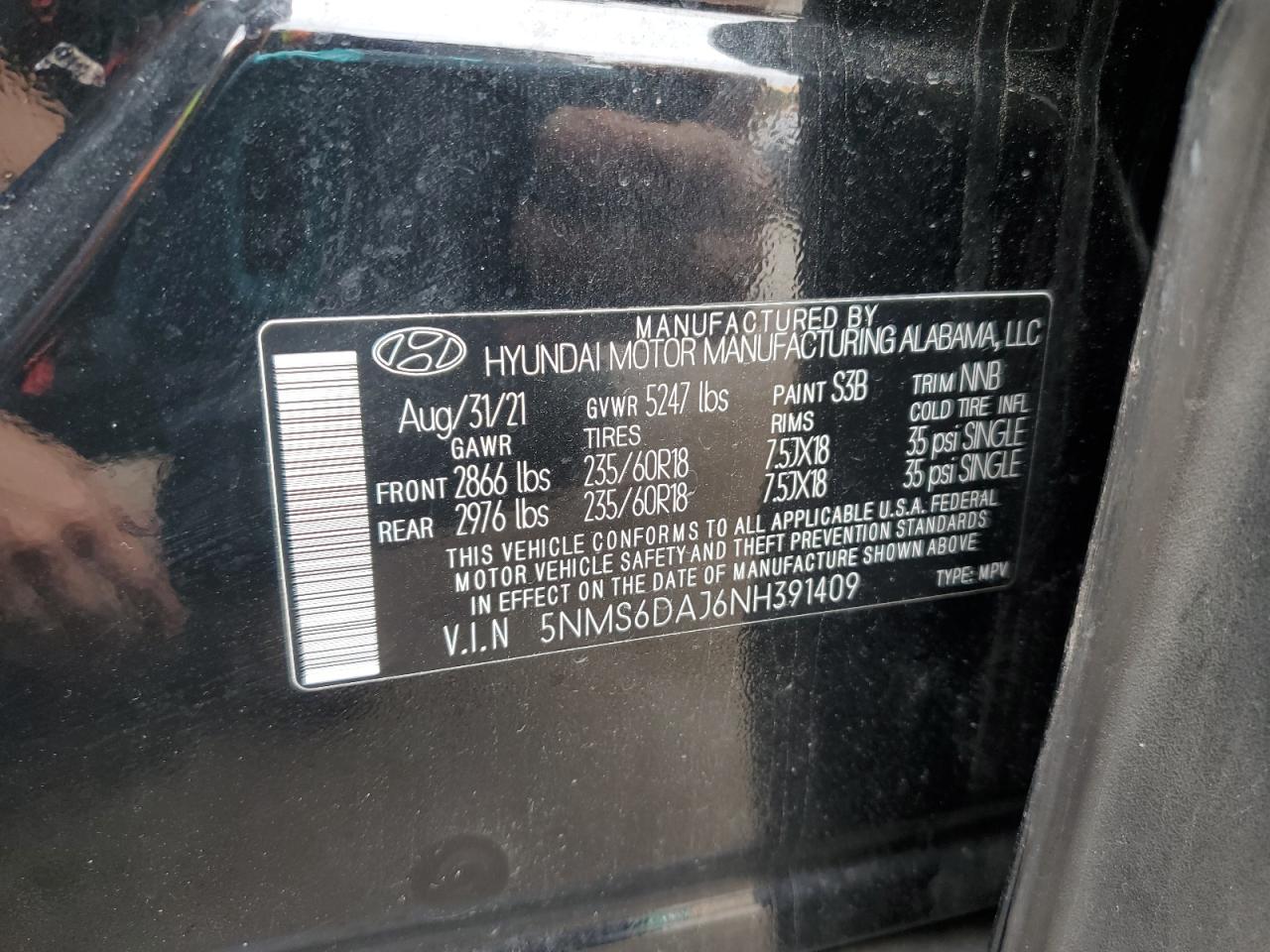 Hyundai SANTA FE Sel Image 12