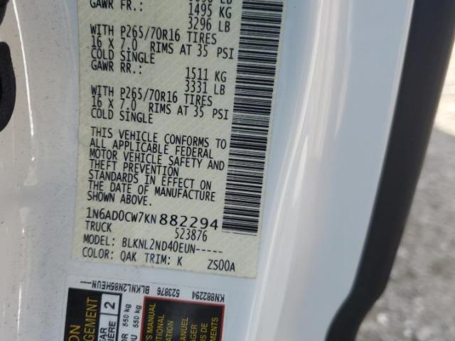 Nissan Frontier Sv Image 9