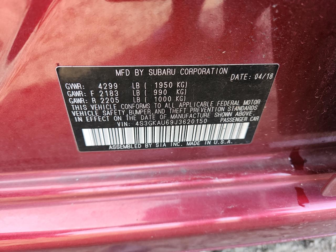 Subaru Impreza Limited Image 12