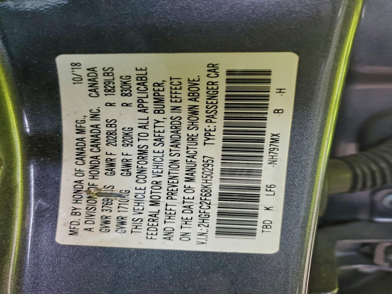 Honda Civic Lx Image 12