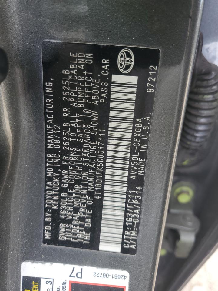 Toyota Camry Hybrid Image 3