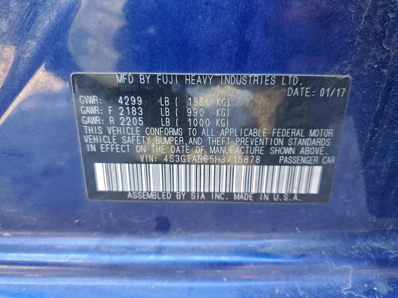 Subaru Impreza Premium Image 10