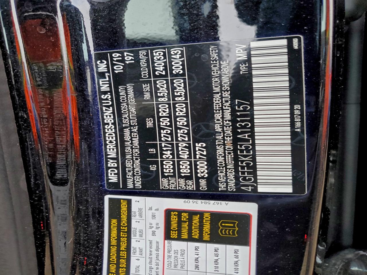 Mercedes-Benz Gls-class 450 4matic Image 6