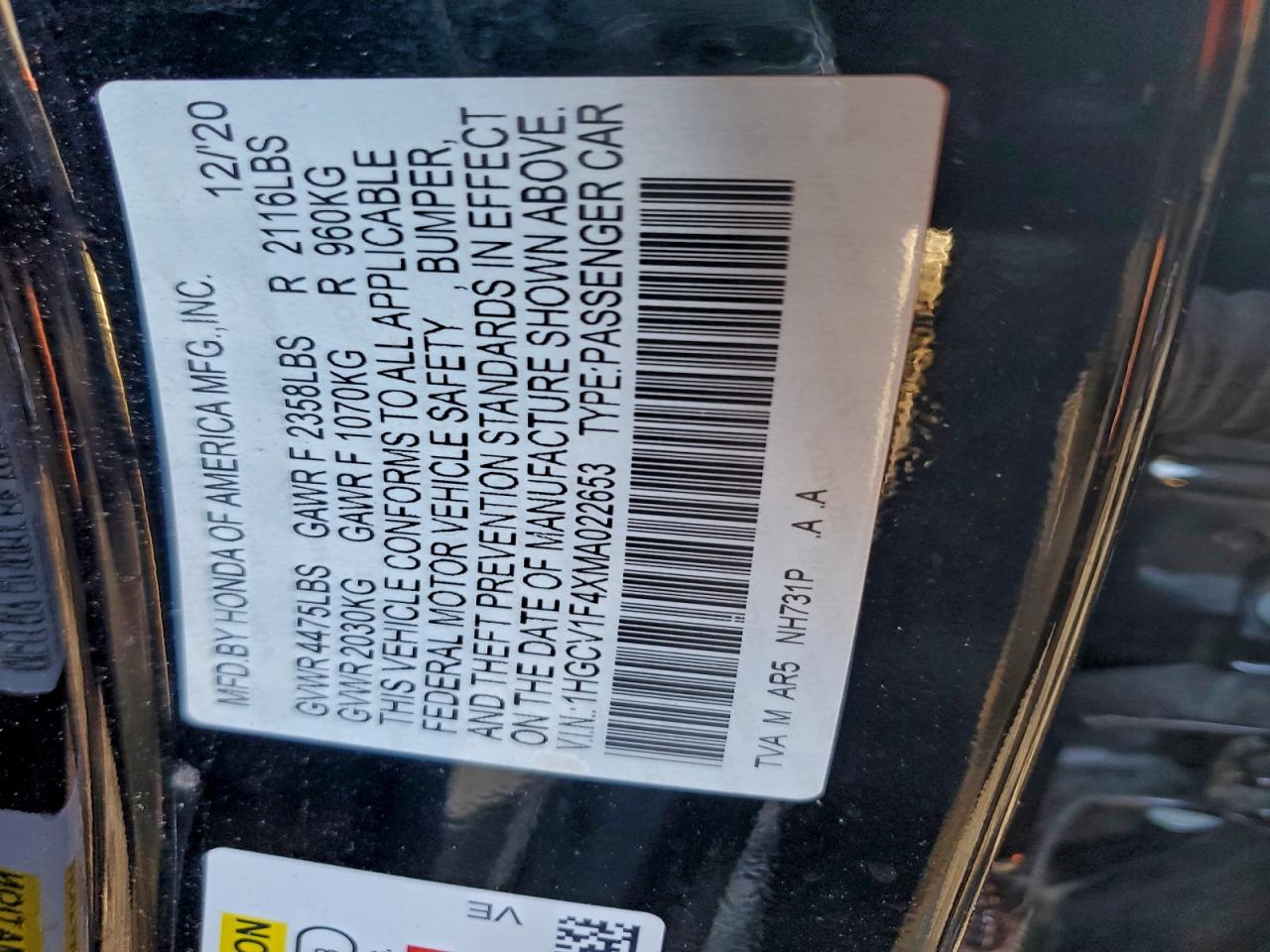 Honda Accord Sport Se Image 6