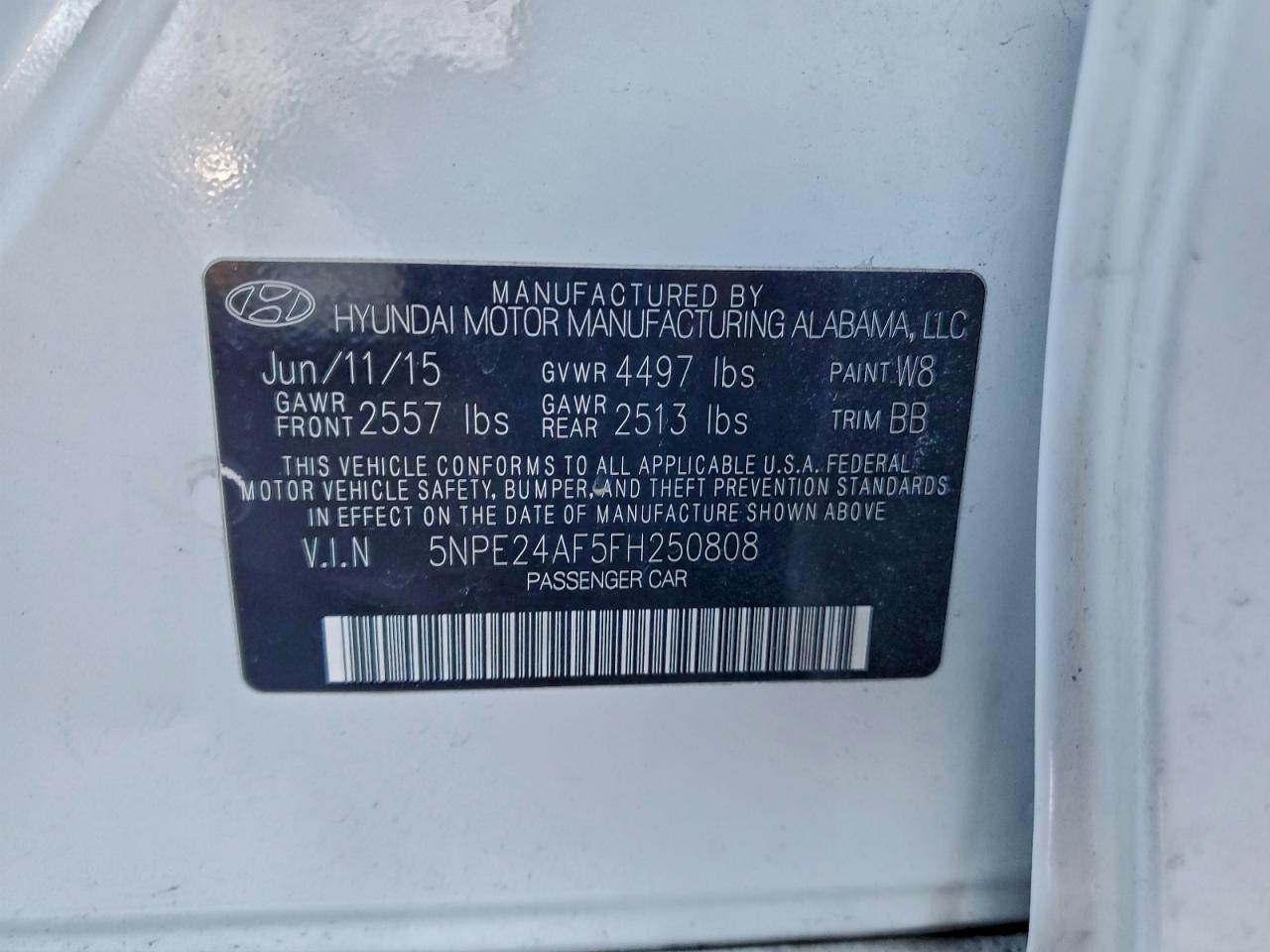 Hyundai SONATA Se Image 12