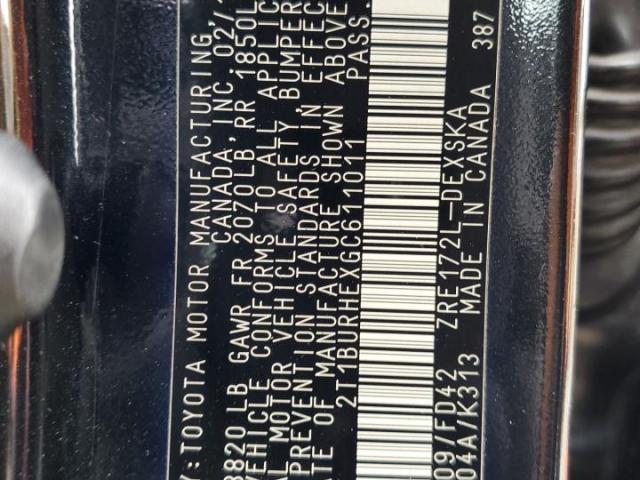 Toyota Corolla L Image 12