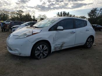  Salvage Nissan LEAF