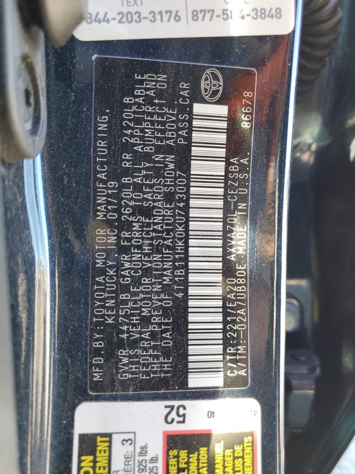 Toyota Camry L Image 12