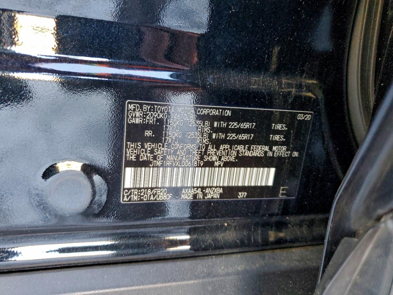 Toyota RAV4 Le Image 7