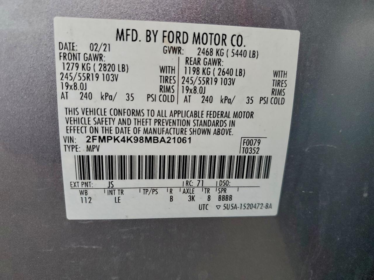 Ford Edge Titanium Image 10