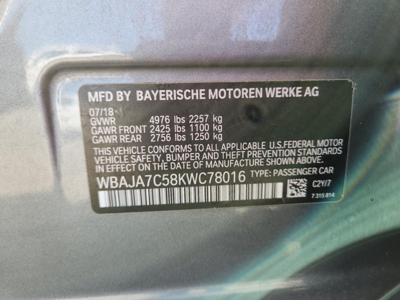 BMW 5 Series Xi Image 9