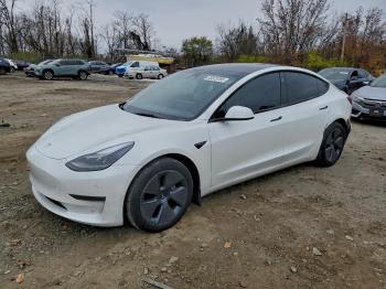  Salvage Tesla Model 3