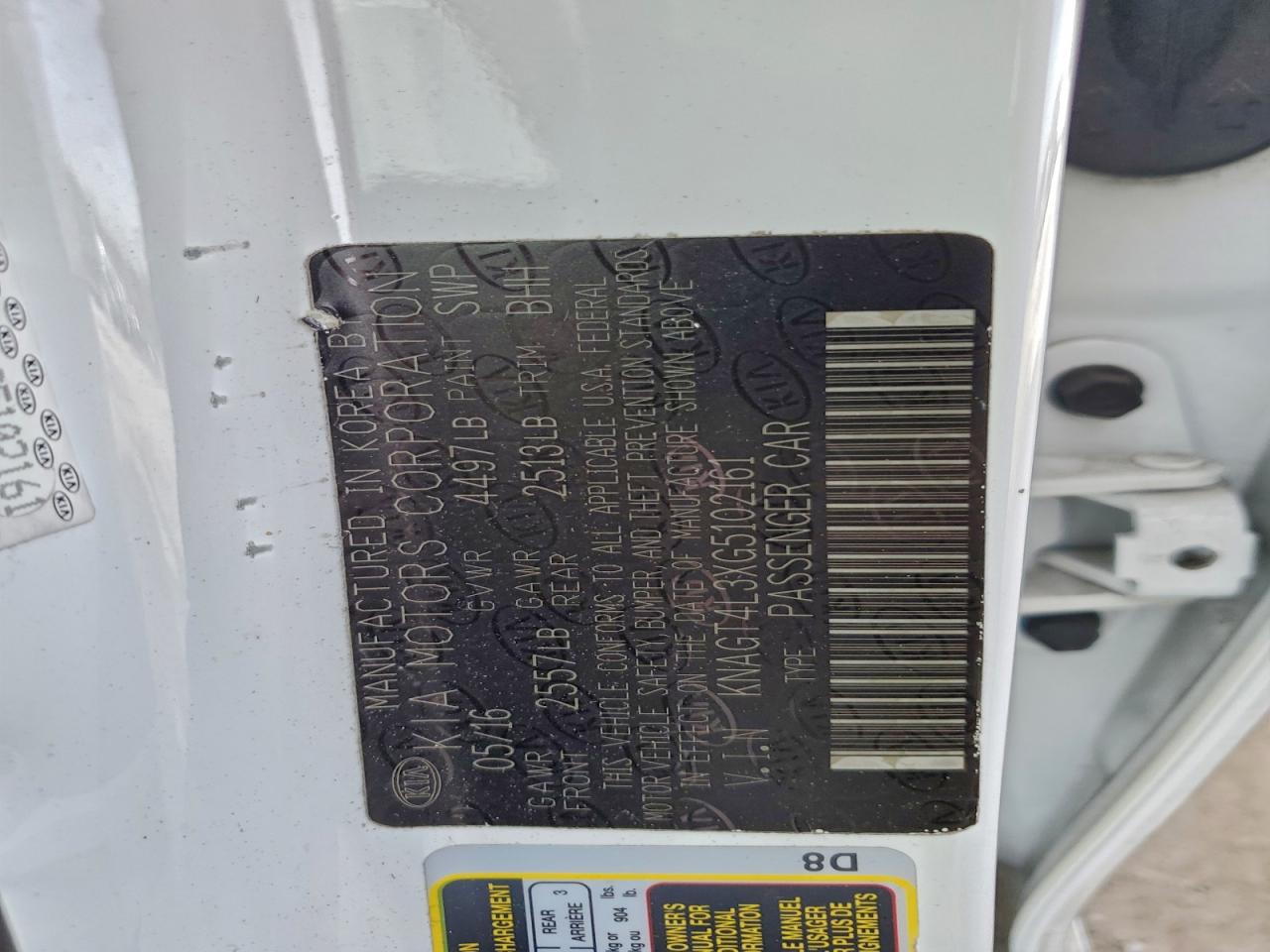 Kia Optima Lx Image 2