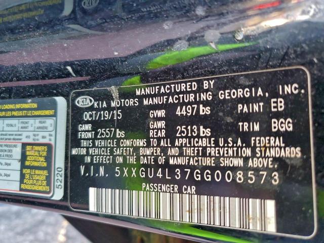 Kia Optima Ex Image 2