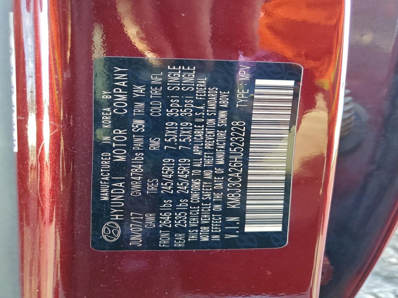 Hyundai TUCSON Limited Image 10