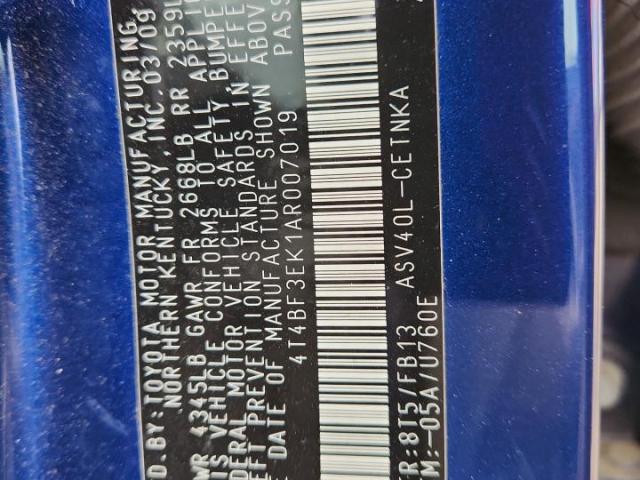 Toyota Camry Base Image 5