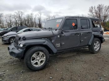  Salvage Jeep Wrangler