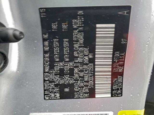 Toyota Sienna Xle Image 11