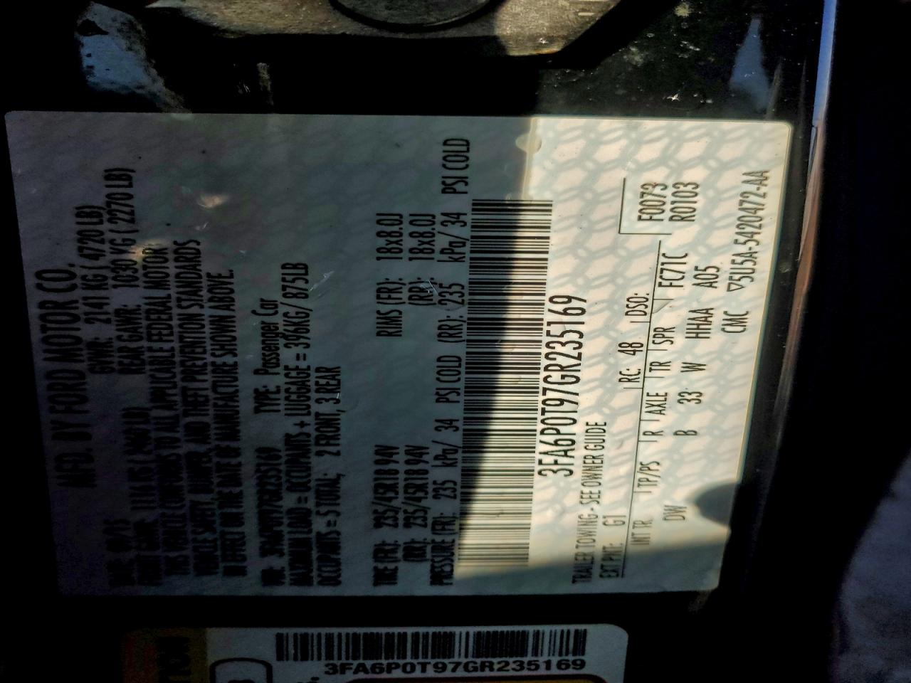 Ford Fusion Se Image 8