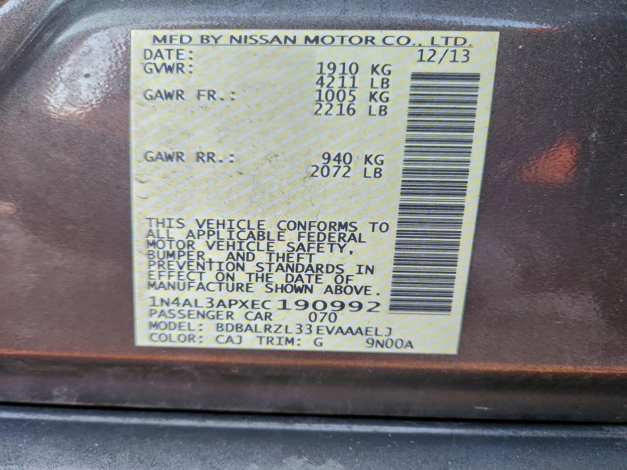 Nissan Altima 2.5 Image 10