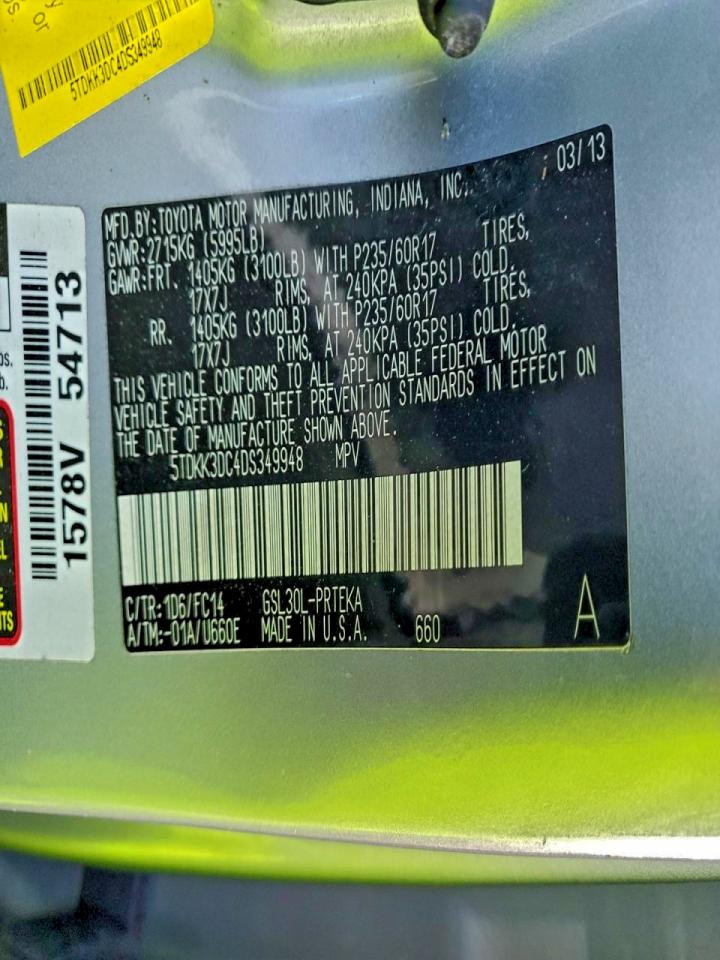 Toyota Sienna Le Image 8