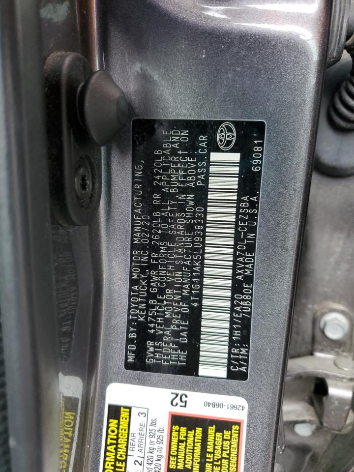 Toyota Camry Se Image 9