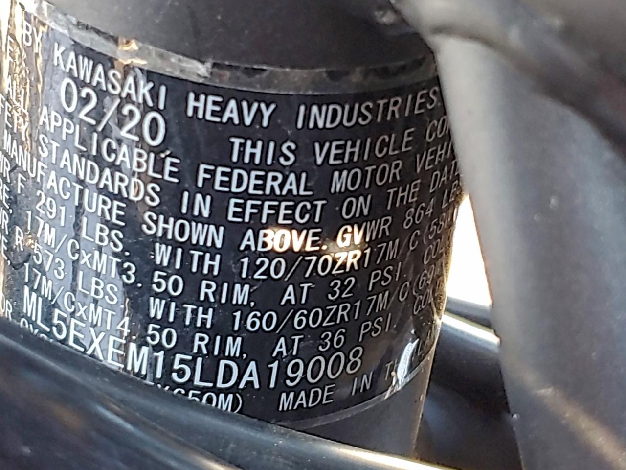 Kawasaki Ex650 M M Image 4