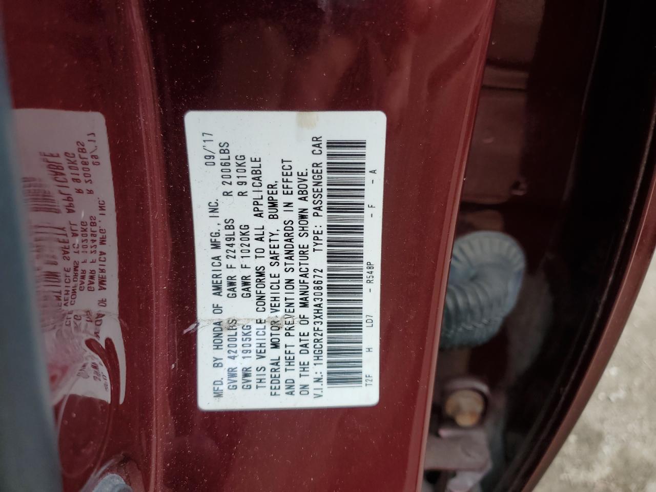 Honda Accord Lx Image 11