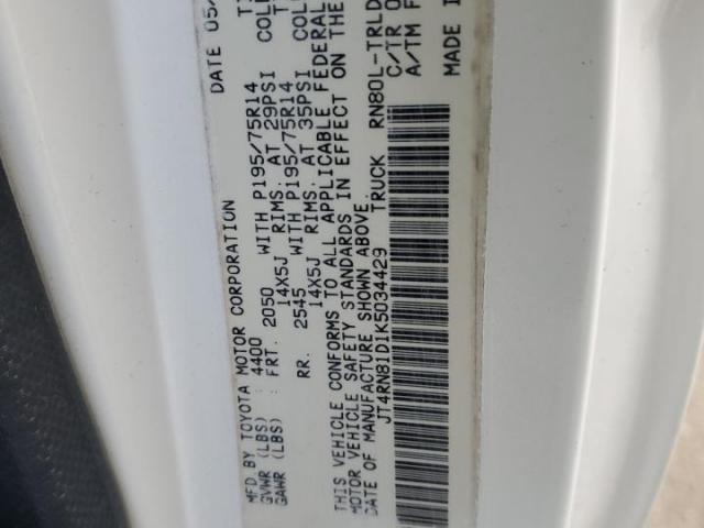 Toyota Pickup 1/2 Ton Short Wheelbase Dlx Image 7