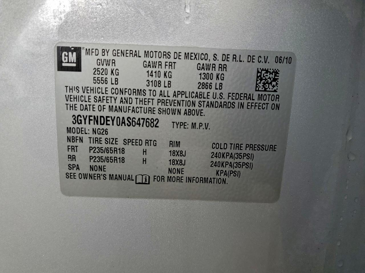 Cadillac SRX Luxury Collection Image 12