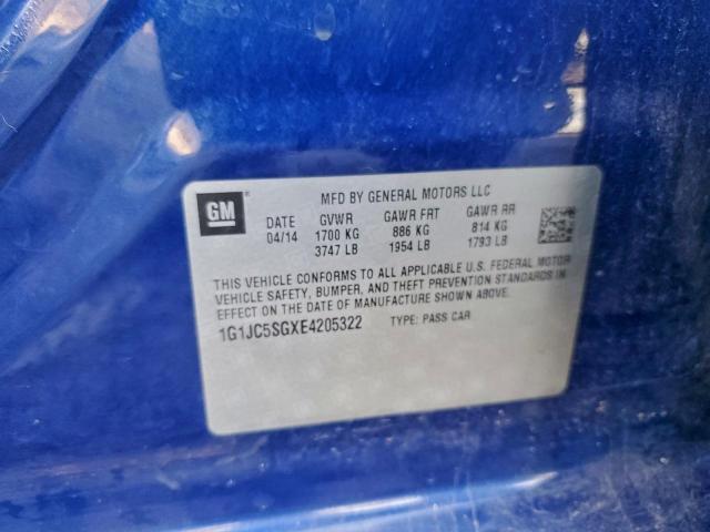 Chevrolet Sonic Lt Image 6