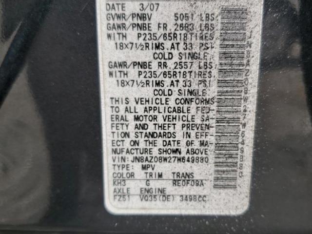 Nissan Murano Sl Image 10