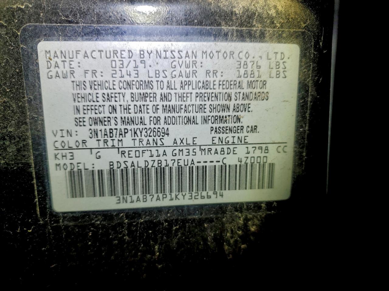 Nissan Sentra S Image 11