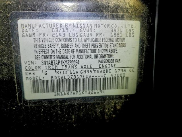 Nissan Sentra S Image 11