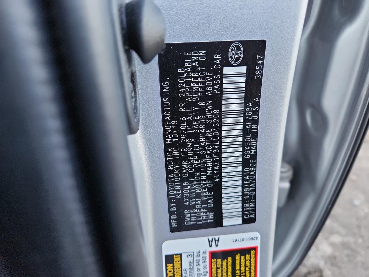 Toyota Avalon Xle Image 12