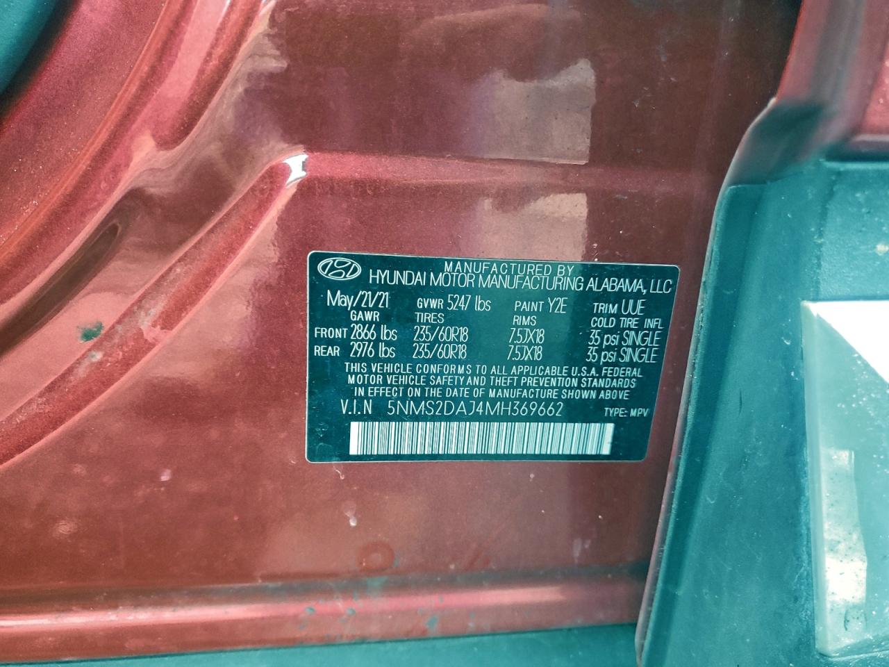 Hyundai SANTA FE Sel Image 12