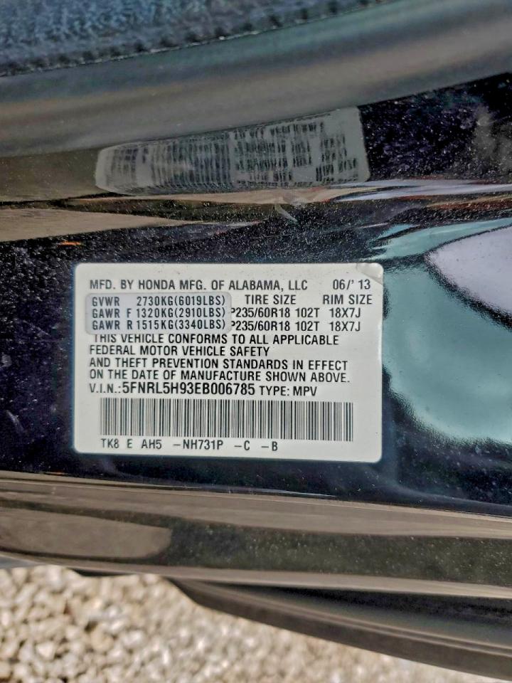 Honda Odyssey Touring Image 8