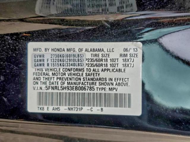 Honda Odyssey Touring Image 8