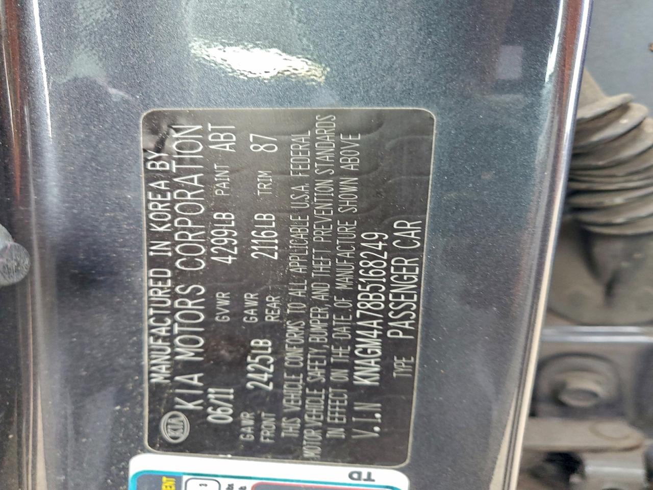 Kia Optima Lx Image 10