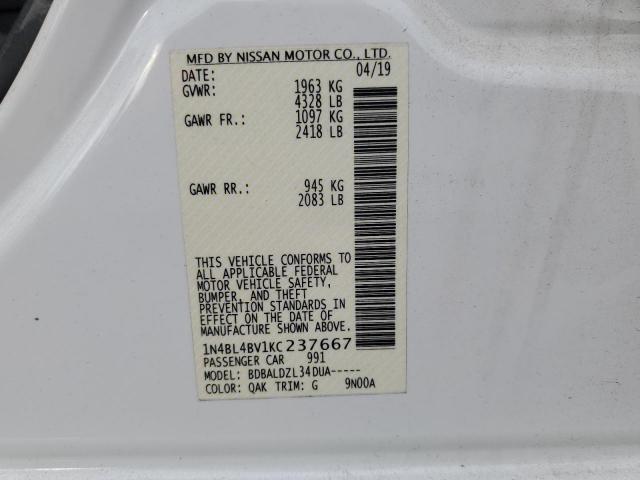 Nissan Altima S Image 7