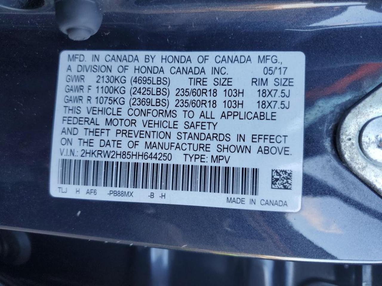 Honda Crv Exl Image 10