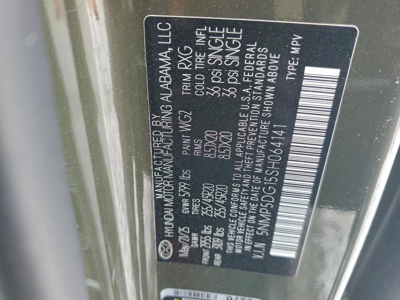 Hyundai SANTA FE Calligraphy Image 14