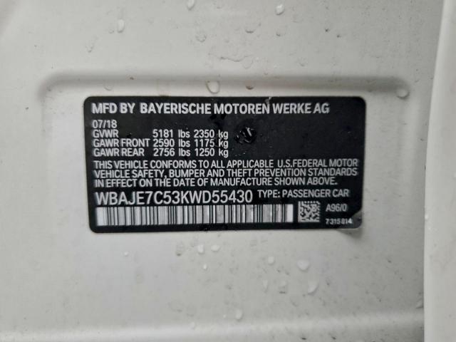 BMW 5 Series Xi Image 8