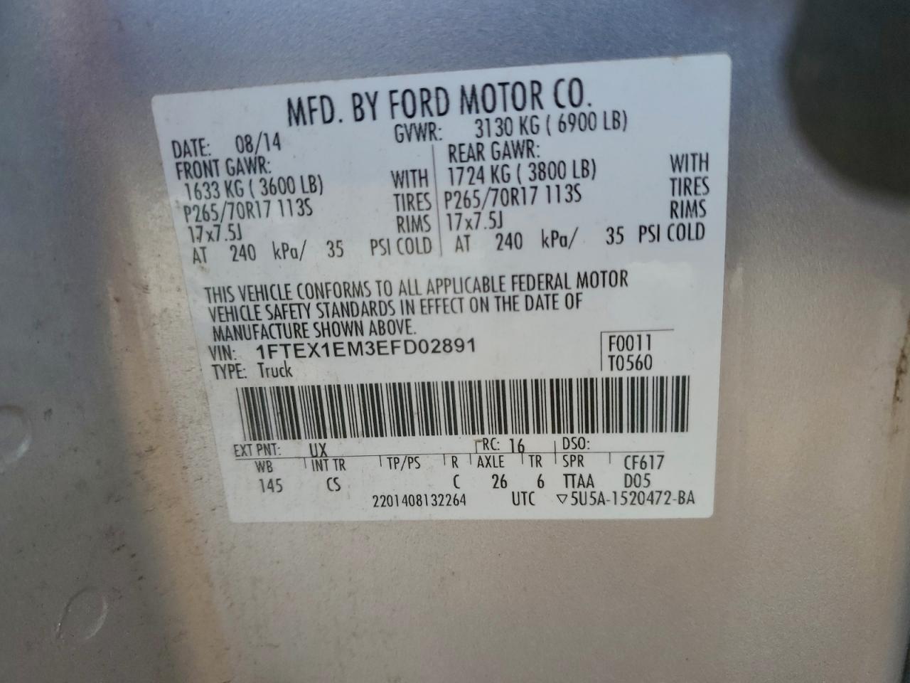 Ford F-150 Super Cab Image 9