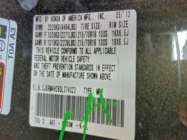 Honda Crv Lx Image 13